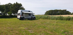 Wohnmobilstellplatz Hemenswarft an der Nordsee - Meerblick